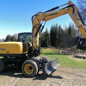 foto JAK NOWY 12t koparka nogi knickmatic powertilt Yanmar B110 ofset